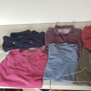 Lot of 7 Tommy Bahama XL Shirts